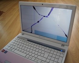 Ноутбук не работает после падения