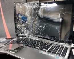 Ноутбук не работает после удара